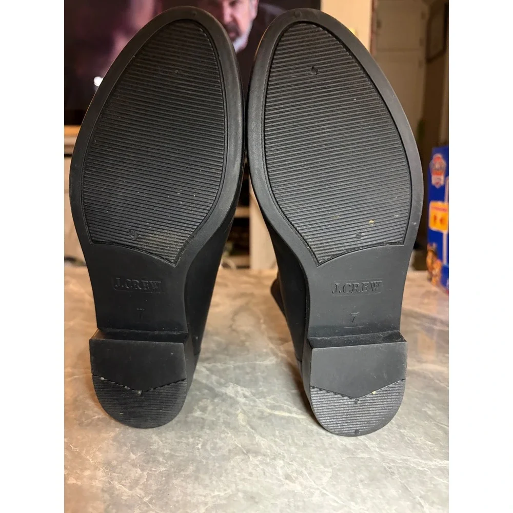 J.Crew | Matte Black Chelsea Rain Boots | 7 || Black|